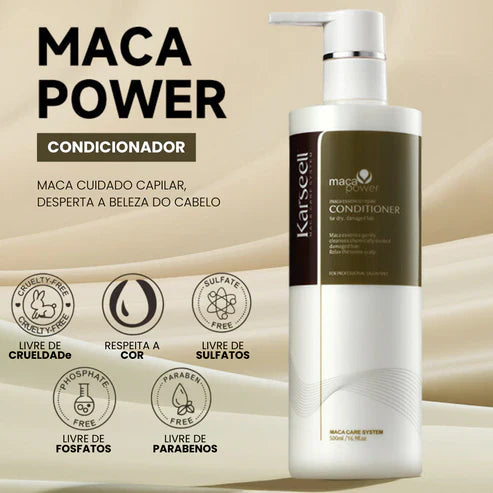 COMPRE 1 LEVE 2 - Karseell Shampoo e Condicionador - Cuidado Completo + Brinde Exclusivo
