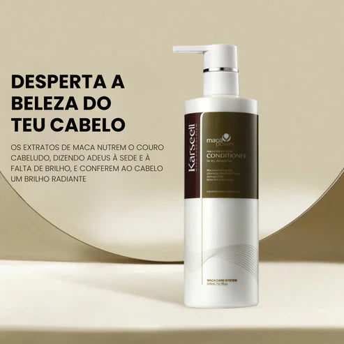 COMPRE 1 LEVE 2 - Karseell Shampoo e Condicionador - Cuidado Completo + Brinde Exclusivo