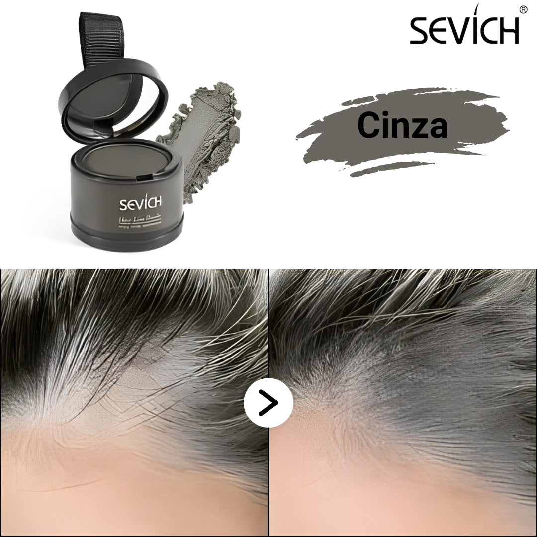 Compre 1 leve 2 - Maquiagem Capilar em Pó Sevích - Prova D'Água ✅