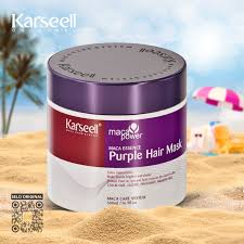 Kit Para Cabelos Loiros - Máscara Roxa Karseell Original 500ml + Brinde Exclusivo