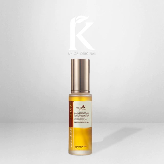 Kit para cabelos loiros - Máscara Karseell Roxa Original 500ml + Óleo de Argan + Touca de Cetim de Brinde